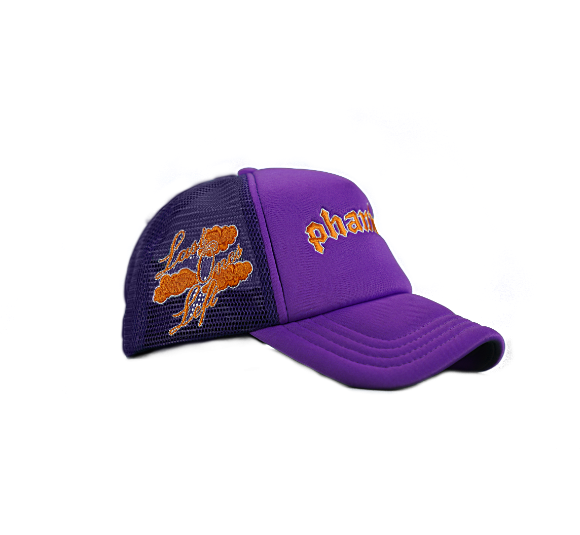 Purple Astro Trucker Hat
