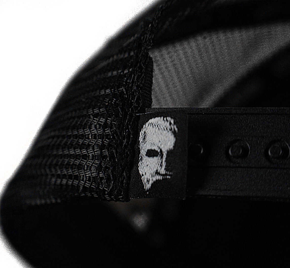 Black Astro Trucker Hat