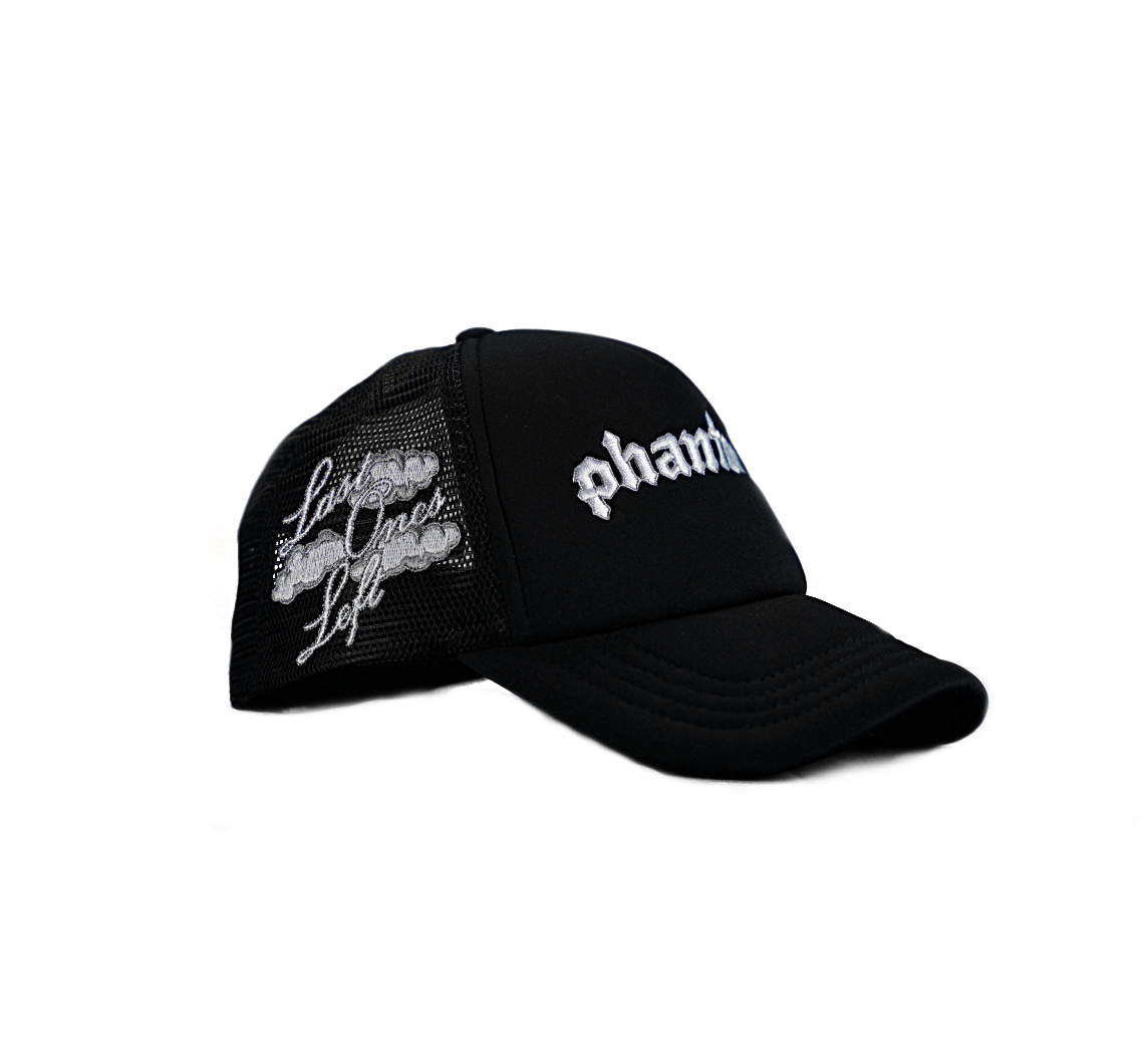 Black Astro Trucker Hat